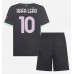 Maillot de foot AC Milan Rafael Leao #10 Troisième vêtements enfant 2024-25 Manches Courtes (+ pantalon court)